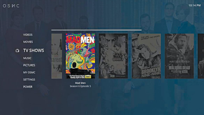 Distribución de Linux para Kodi