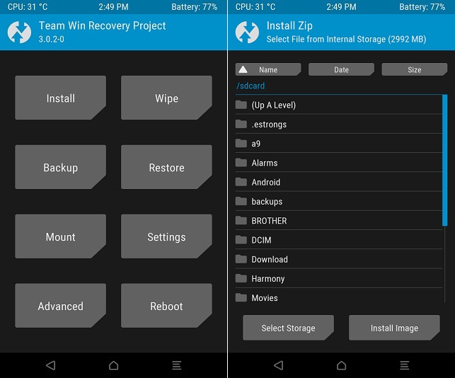 rootear e instalar twrp-on-one-plus-3-twrp-3