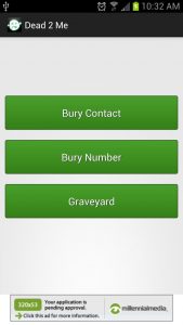 Bloqueador de llamadas y mensajes de texto Dead2me