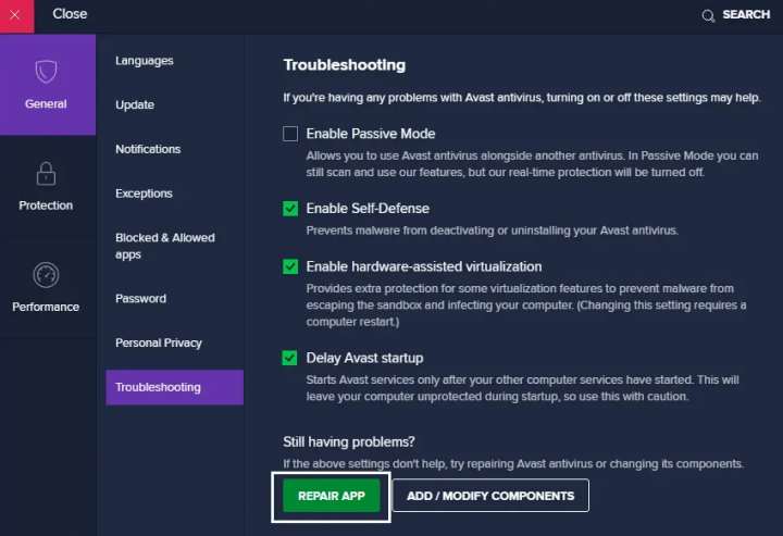 el escudo de comportamiento ahora está deshabilitado
