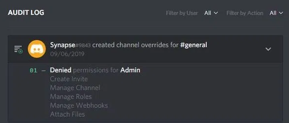 Borrar registro de auditoría