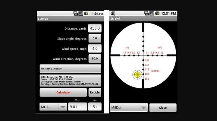 calculadora balistica strelok para pc