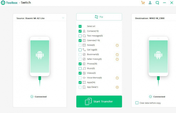 kit de herramientas iskysoft para android