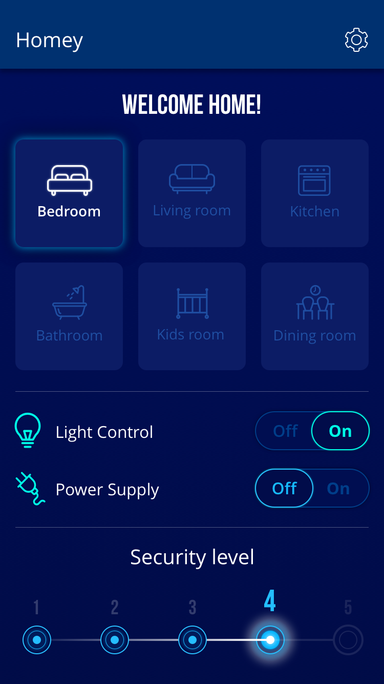interfaz de usuario móvil