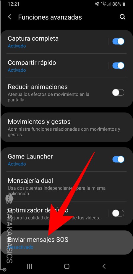 ¿Tiene Samsung una alerta de emergencia?