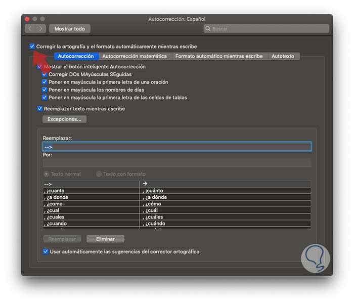 ¿Cómo activar el corrector de ortografía en Word?