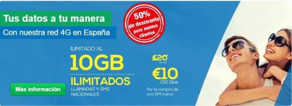 ¿Cómo activar el bono de 15 € de Lycamobile?