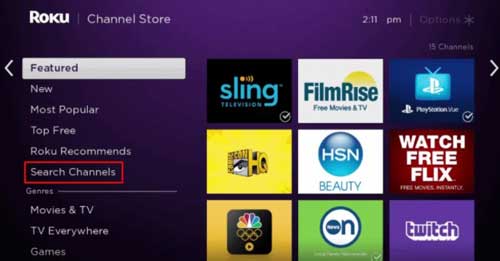 ¿Qué canales se pueden ver en Roku?