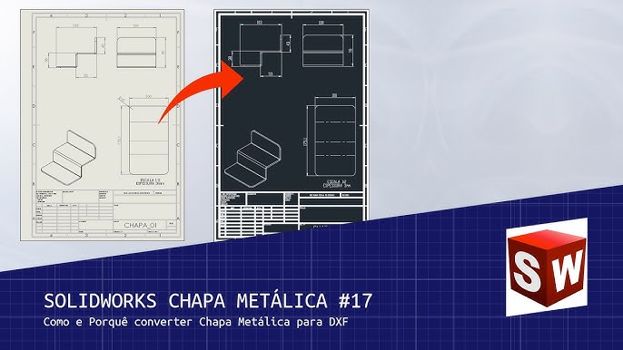 ¿Cómo hacer una chapa desplegada en Solidworks?