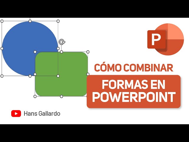 ¿Por qué PowerPoint no me deja combinar formas?