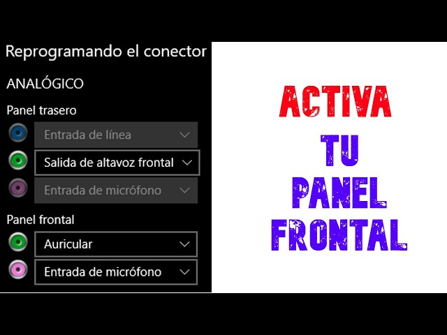 ¿Cómo activar el puerto de Sonido de mi pc?