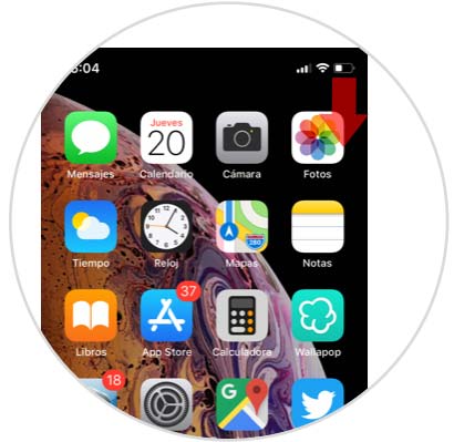 ¿Cómo encender los datos en iPhone XS Max?