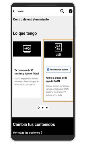 ¿Cómo activar la liga en DAZN?