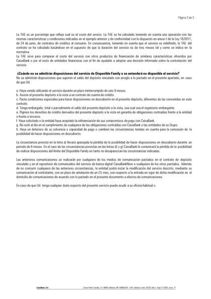 ¿Cuántos días puedo estar en descubierto en la Caixa?