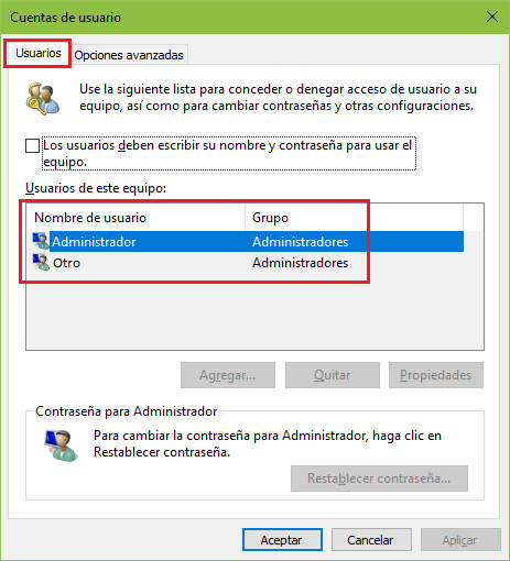 ¿Cómo activar la cuenta de administrador en Windows 10?