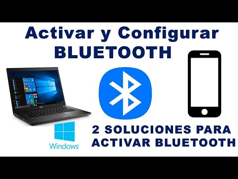 ¿Cómo activar Bluetooth en laptop si no aparece?