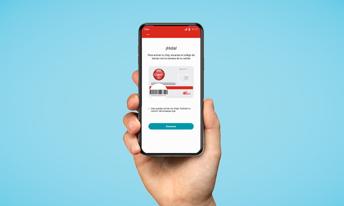 ¿Cómo se activa un paquete de datos en claro?