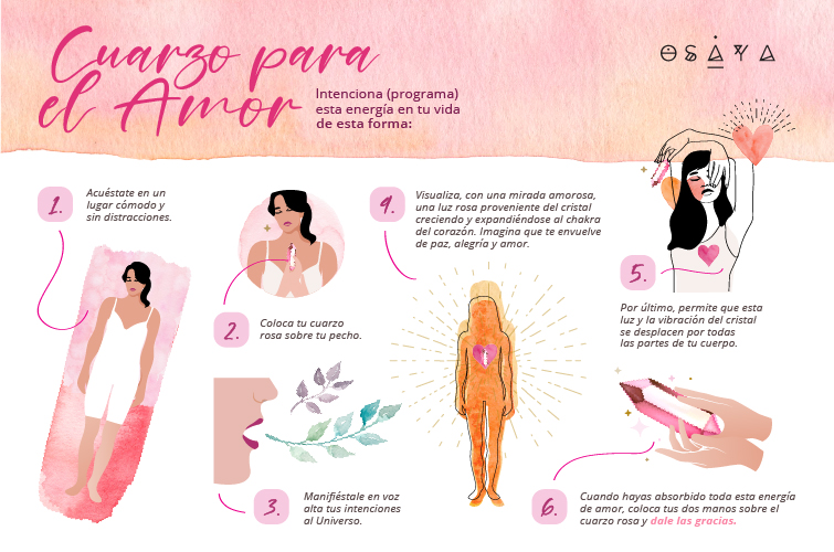 ¿Cómo activar el collar de cuarzo rosa?