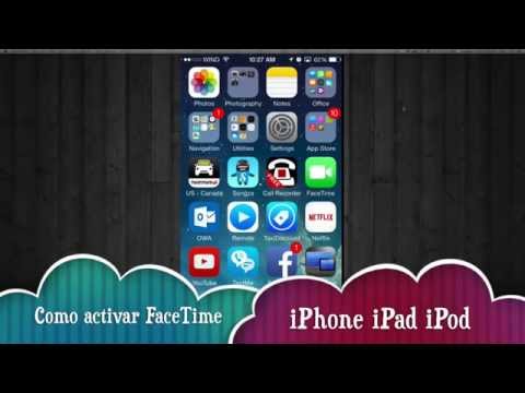 ¿Dónde está FaceTime en mi iPhone?
