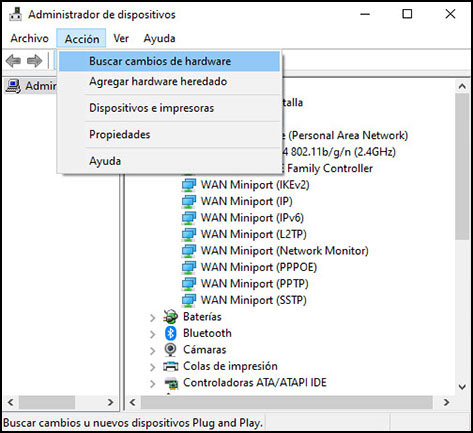 ¿Cómo habilitar la conexión de red inalámbrica?