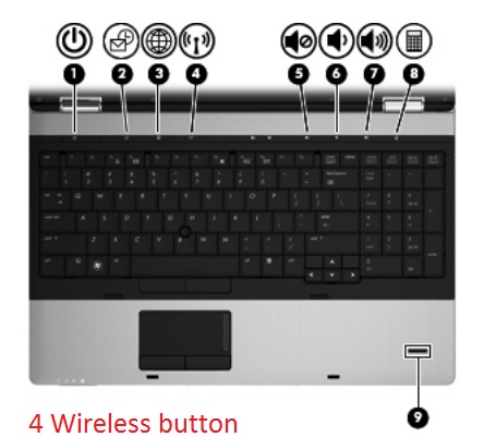 ¿Cómo se activa la conexión inalámbrica de una laptop?