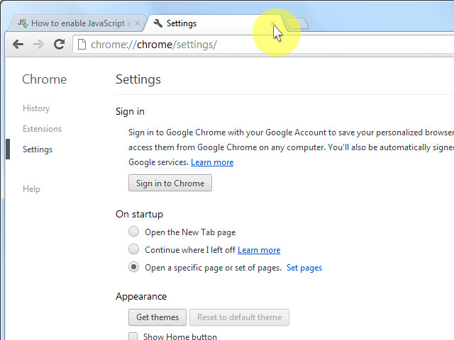 ¿Cómo activar JavaScript en el móvil?