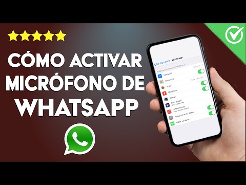¿Cómo hago para activar el micrófono en WhatsApp?