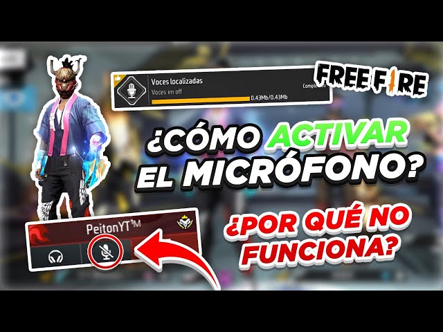 ¿Cómo activar el micrófono en ajustes?