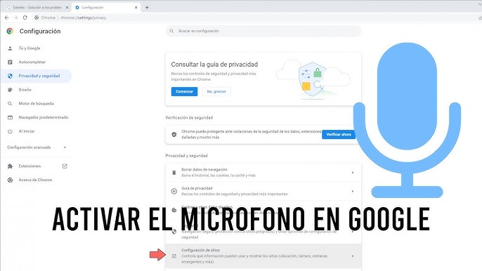 ¿Cómo probar el micrófono en Google?