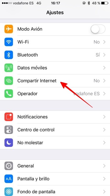 ¿Qué es el Punto de acceso personal iPhone?