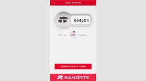 ¿Cómo se genera el token de Banorte Móvil?