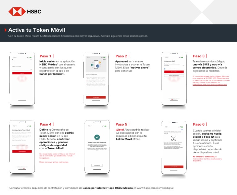 ¿Cómo recuperar el token de HSBC?