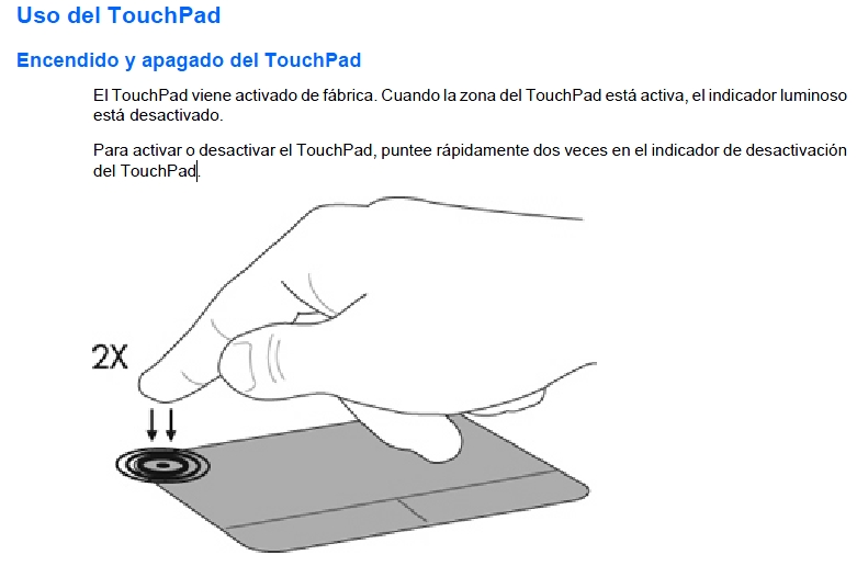 ¿Cómo activar el touchpad de mi laptop HP Windows 10?
