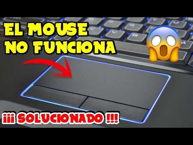 ¿Por qué no funciona el touchpad de mi laptop?