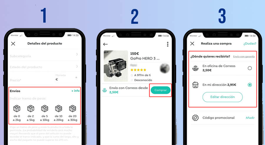 ¿Quién paga los gastos de envío de Wallapop?