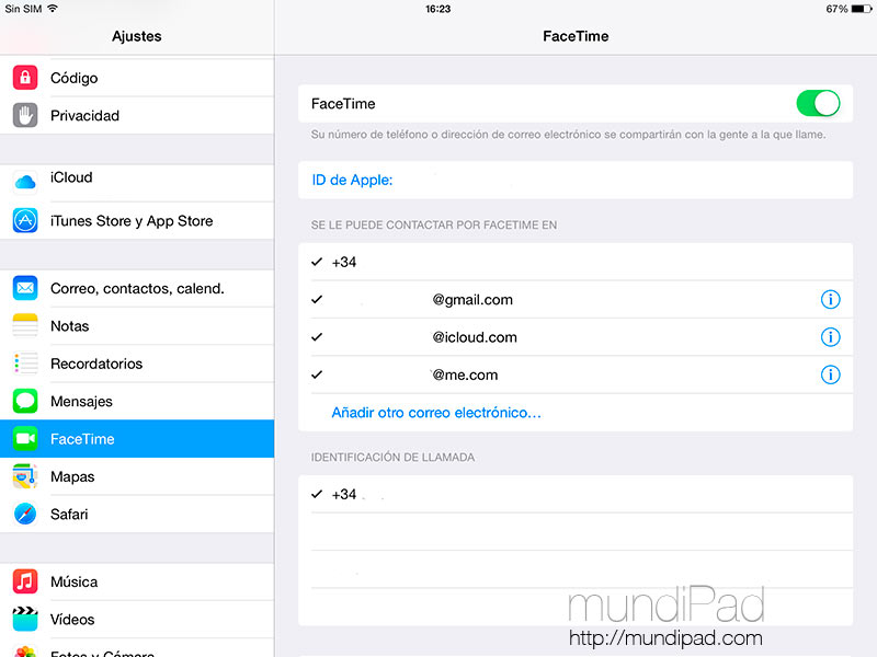 ¿Por qué no me deja hacer FaceTime?