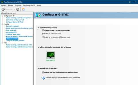 ¿Cómo activar FreeSync en los juegos?