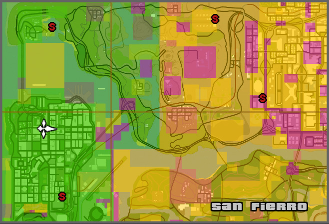 ¿Qué pasa si se conquista todos los territorios en GTA San Andreas?