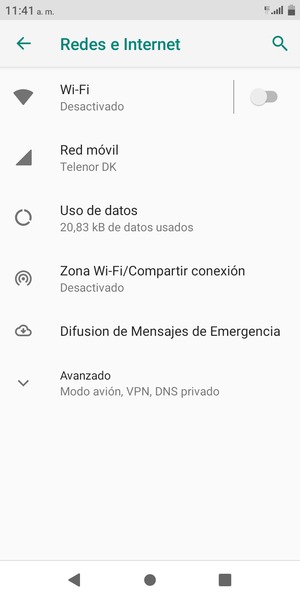¿Cómo activar el internet con datos móviles?
