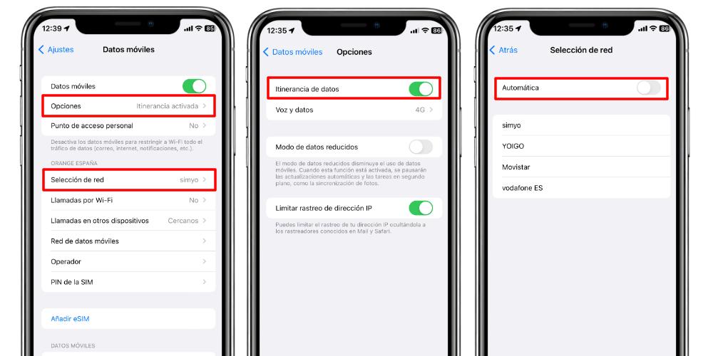 ¿Cómo se activa la Itinerancia de datos?
