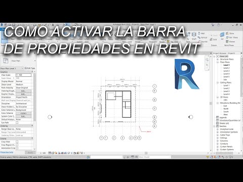 ¿Cómo activar tabla de propiedades en Revit?