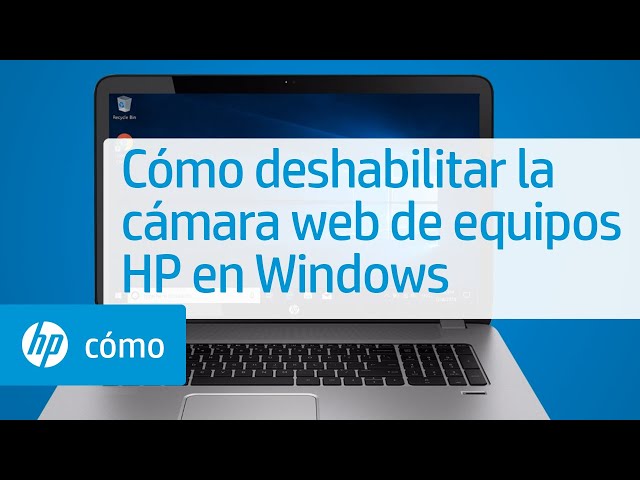 ¿Cómo activar la cámara de mi laptop HP para zoom?
