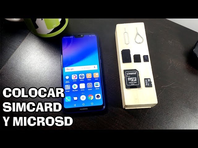 ¿Cómo cambiar Almacenamiento a tarjeta SD en Huawei?