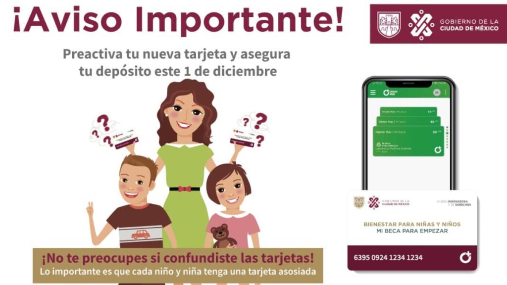 ¿Cómo activar la tarjeta de mi beca?