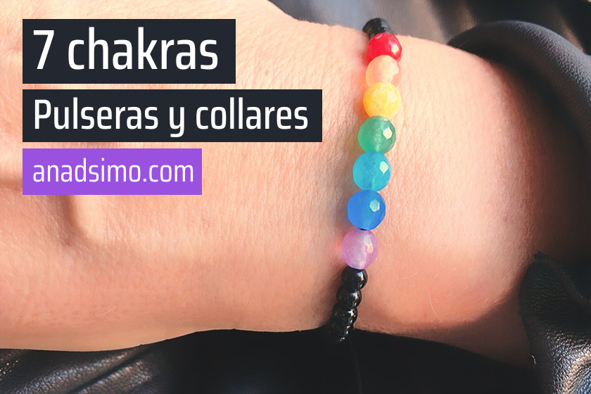 ¿Dónde se coloca la pulsera de los 7 chakras?