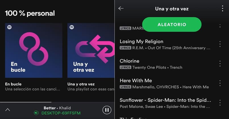 ¿Por qué Spotify no reproduce automáticamente?