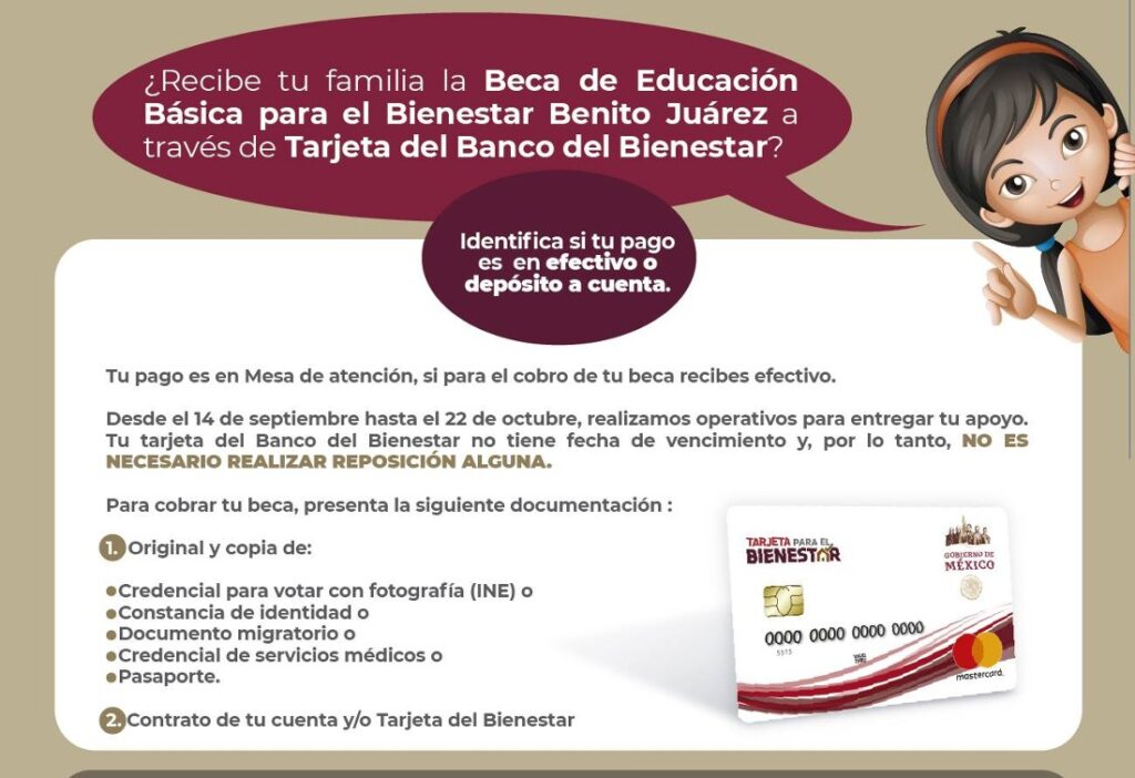 ¿Cómo activar la tarjeta de la beca?