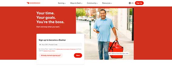 ¿Cómo poner mi Tarjeta en DoorDash?