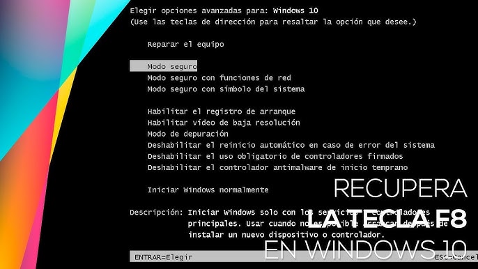 ¿Cómo activar la F8?