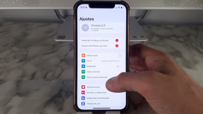 ¿Cómo hacer para que salgan las burbujas de Messenger?